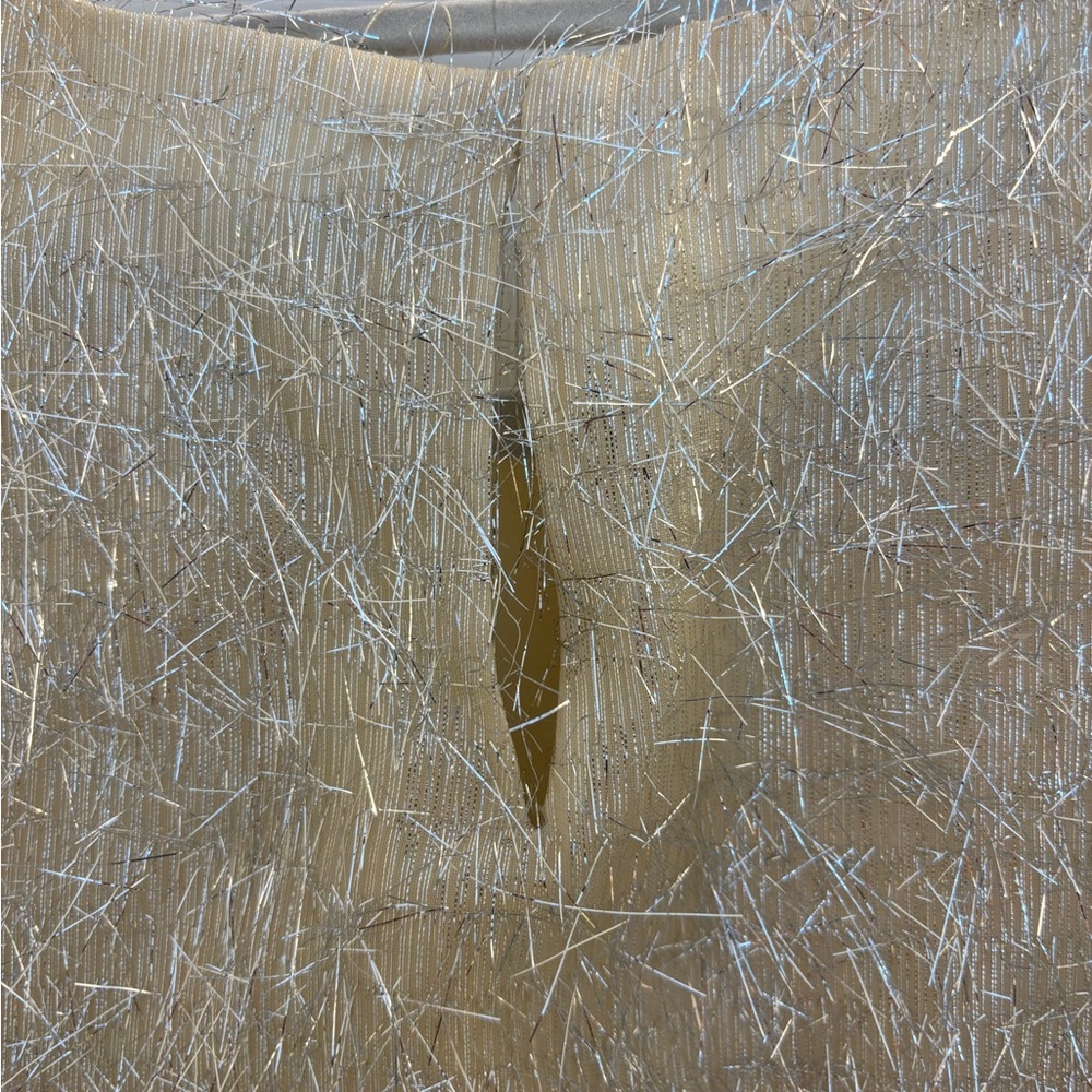 Endless Rose champagne tinsel fringe top - Picture 6 of 7